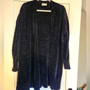 NWOT Ava and Viv Chenille Cardigan 1x
